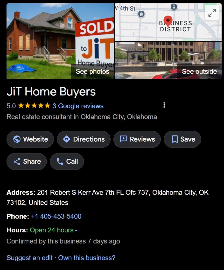 Sell My House Fast in Oklahoma City, Oklahoma