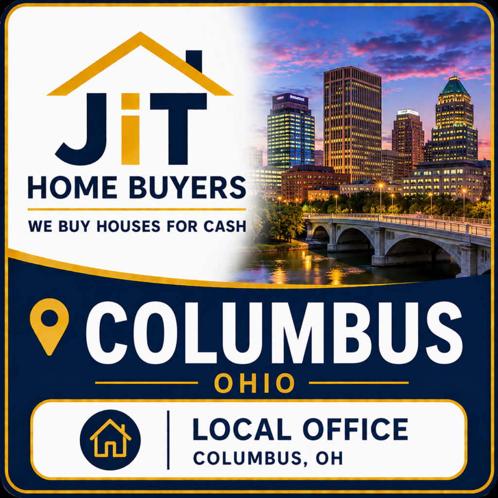 JiT Home Buyers local office in Columbus, Ohio - we buy houses for cash