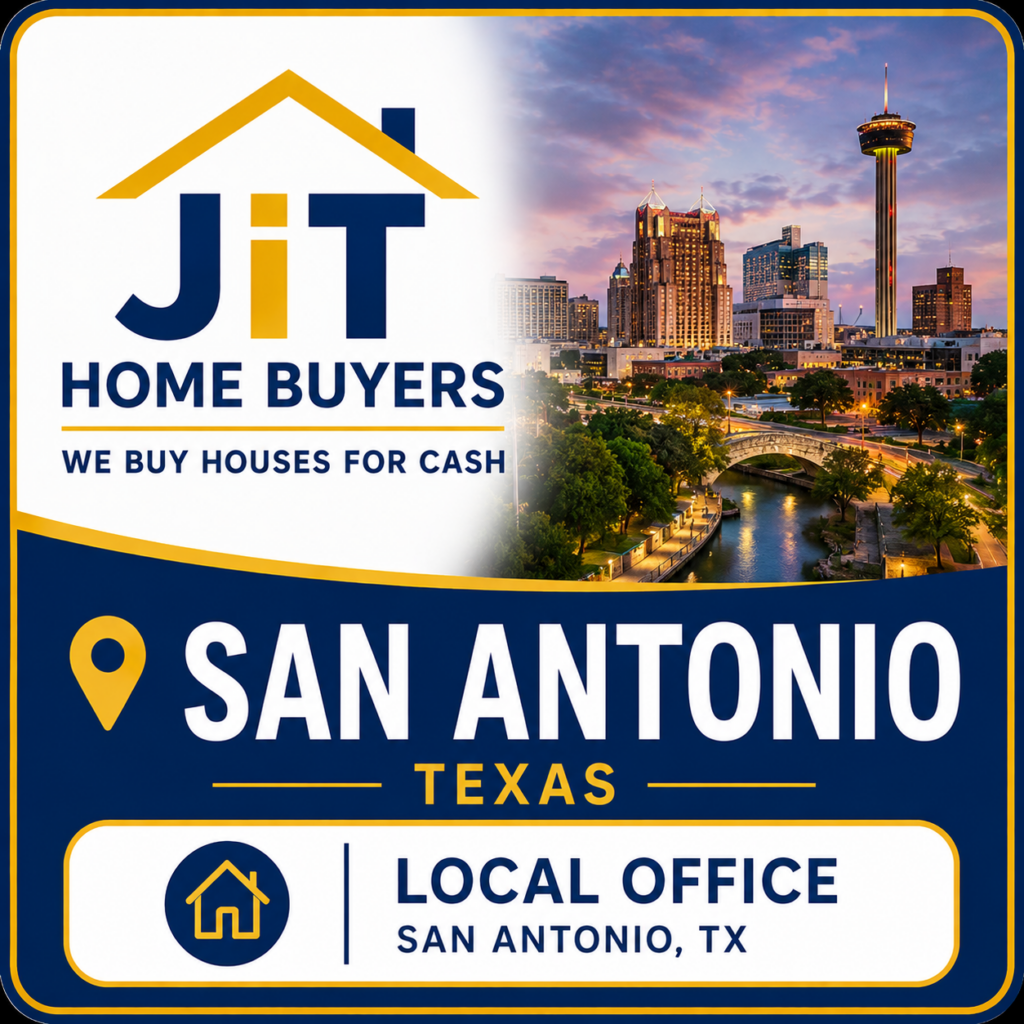 JiT Home Buyers local office in San Antonio, Texas - we buy houses for cash