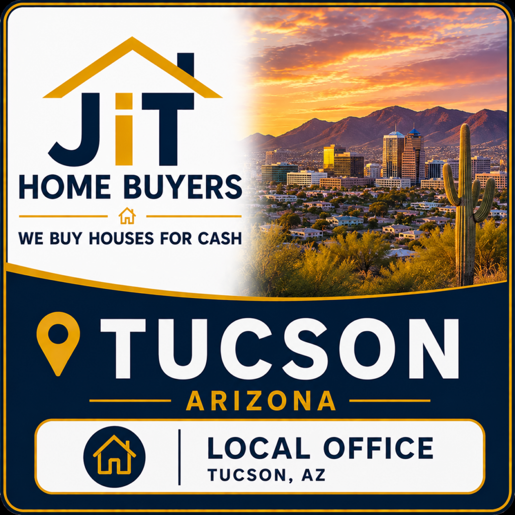 JiT Home Buyers local office in Tucson, Arizona - we buy houses for cash