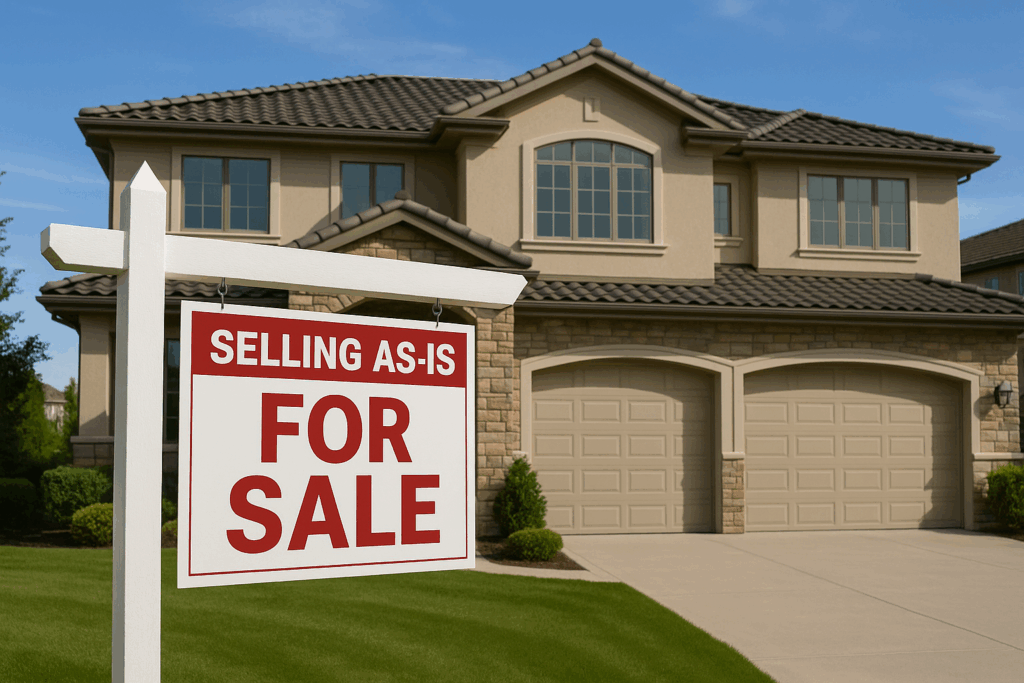 Selling a House As-Is