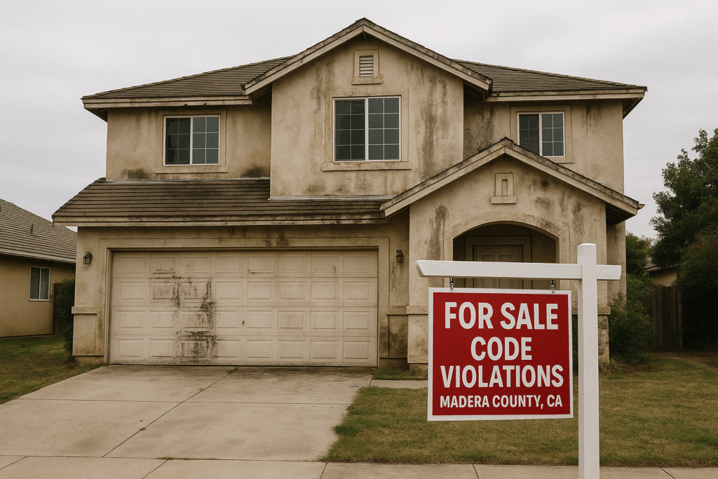 Sell Your House with Code Violations in Madera County, CA