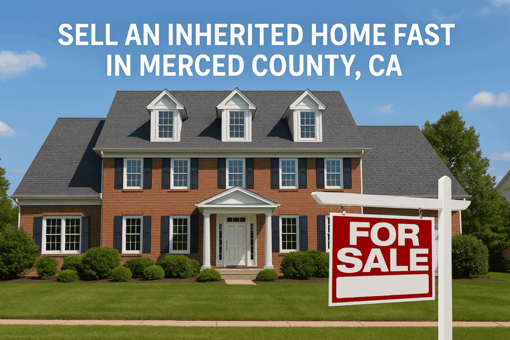 Sell an Inherited Home Fast in Merced County, CA