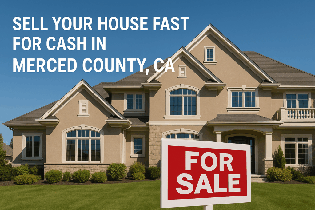 Sell Your House Fast for Cash in Merced County, CA