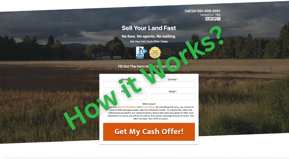 How it works page