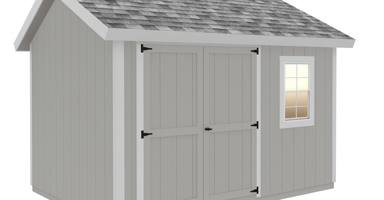 Aframe wood shed 10x12