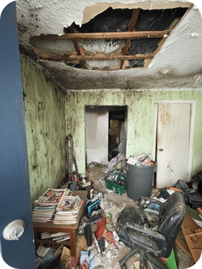 Sell Us Your Home If It is Damaged by Fire, Water or Mold