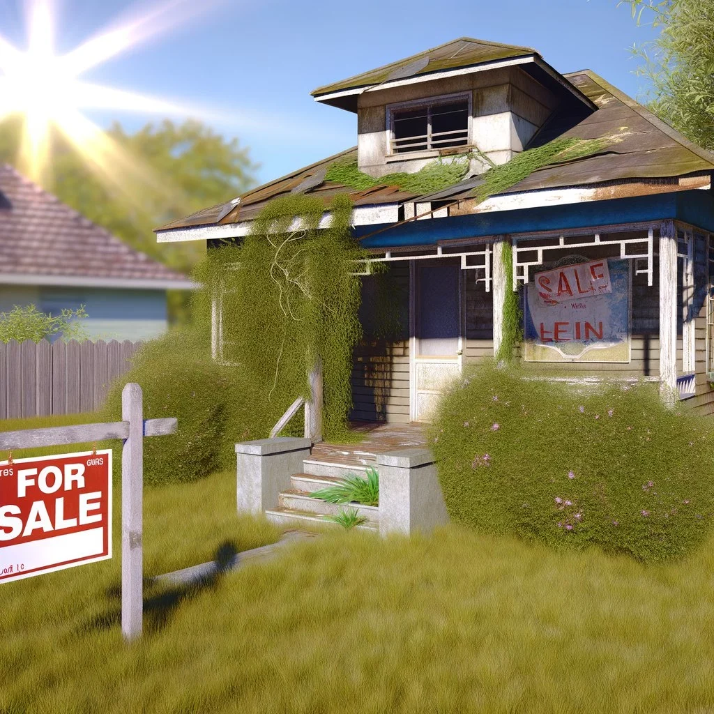 selling a house with a lien in China Grove