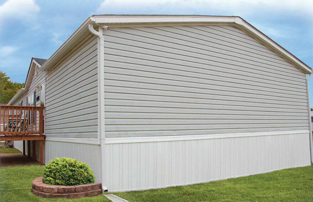 new mobile home skirting installation 