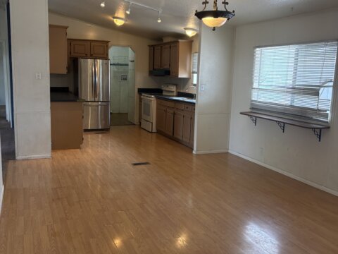 Dinning room and kitchen