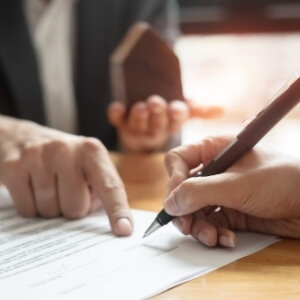 Five-page closing disclosure form with final loan terms and settlement costs