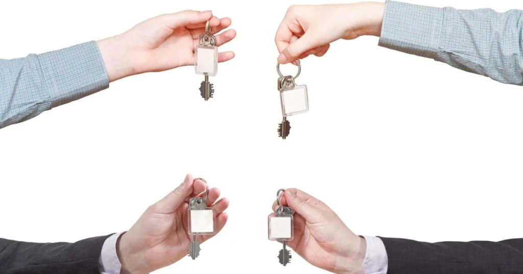 Multiple homeowners discussing the sale of a Cincinnati house together