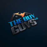 The Buy Guys VA logo – Virginia cash home buyers with bold blue and silver lettering and an orange house roof icon.
