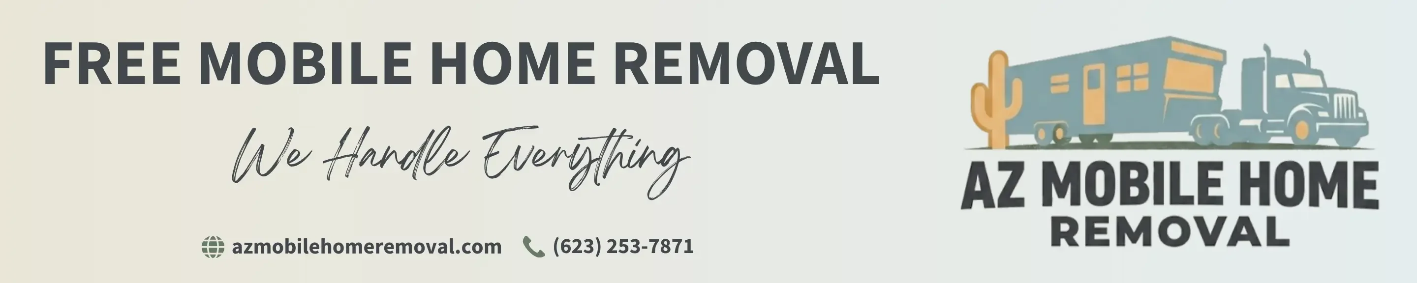 Mobile Home Removal Experts Arizona
