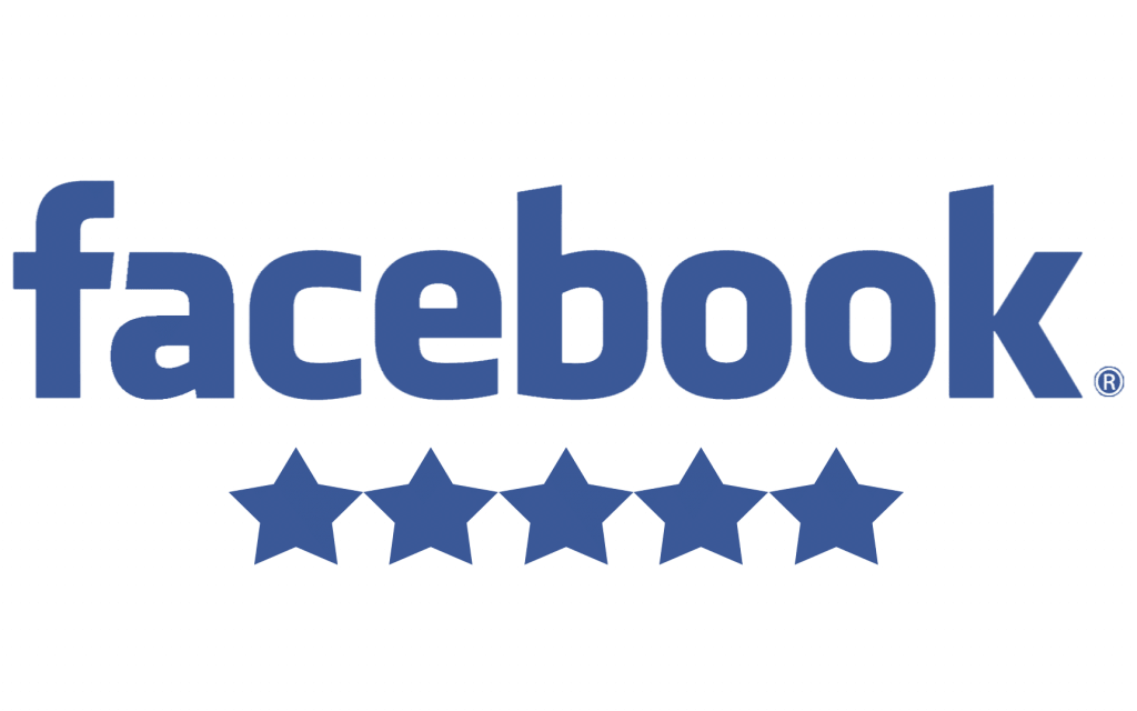 Facebook page 5-star reviews badge