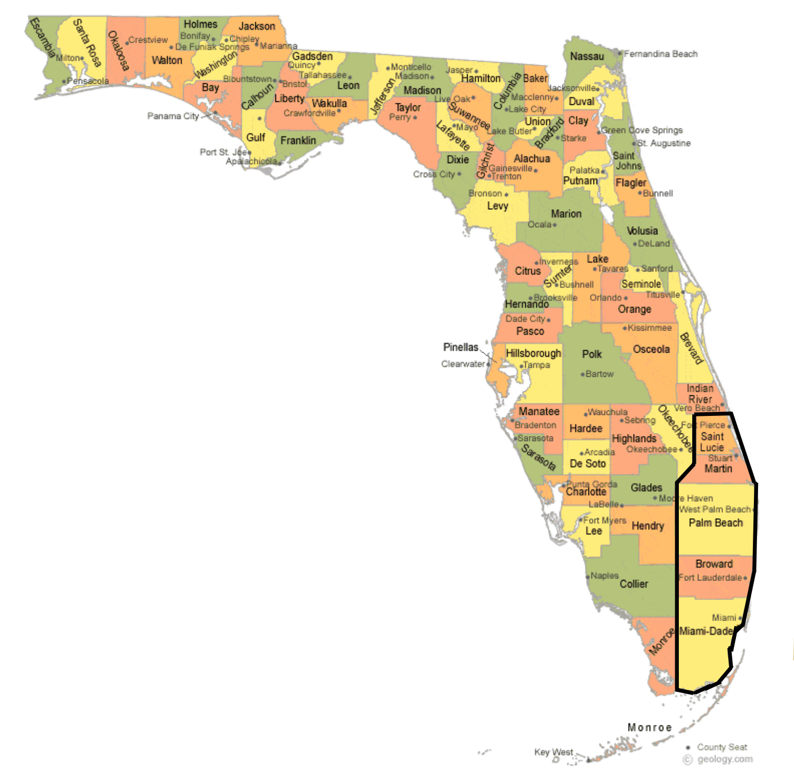 Florida Map