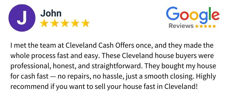 sell house company reviews Cleveland