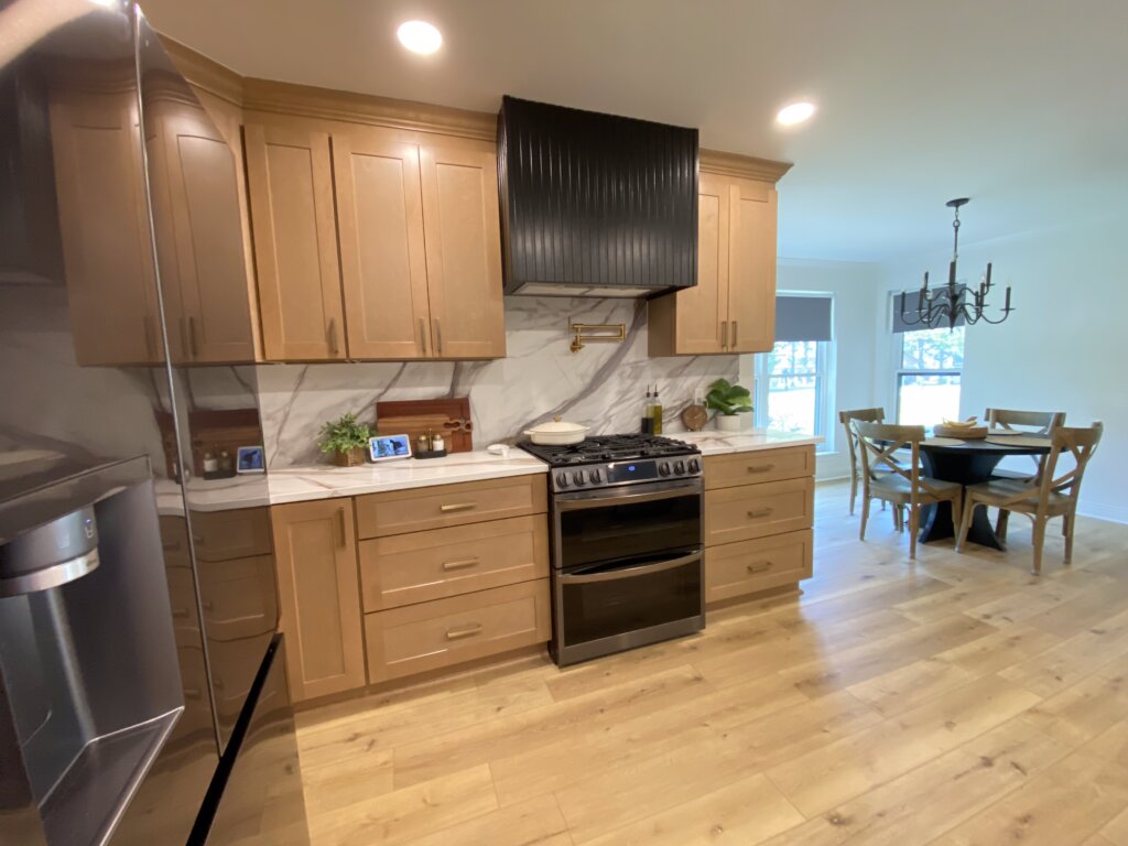Completed kitchen renovation in Beau Chene Subdivision. Mandeville, LA