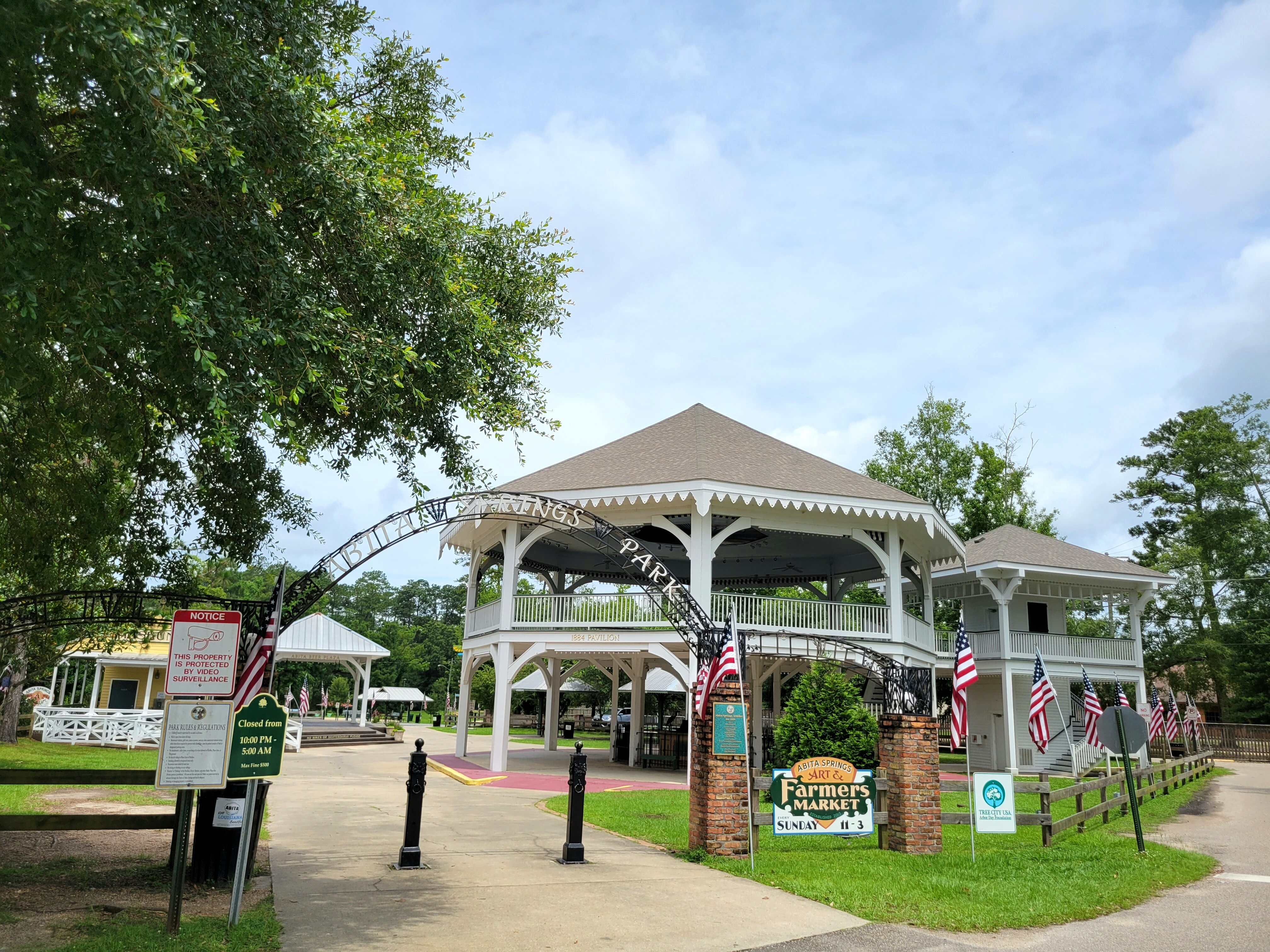 Abita Springs Pavilion Park, Louisiana