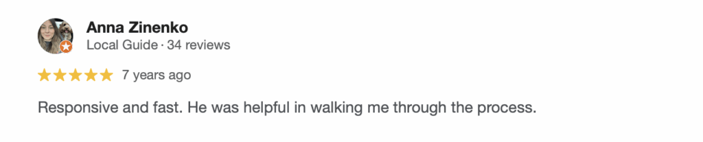 Distressed homeowner review