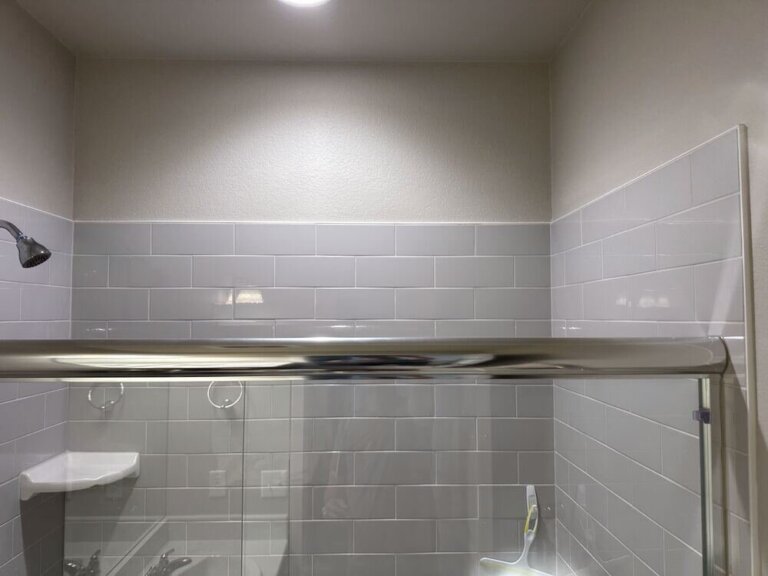 04 bathroom marble shower tile detail