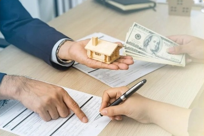 purchase and sale agreement being signed