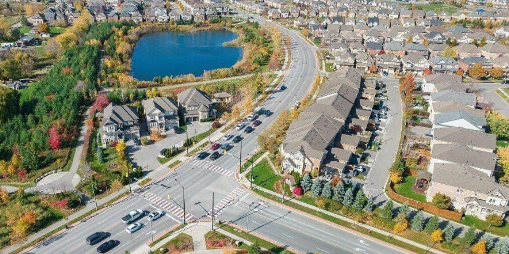 Caledon, Ontario aerial view 
