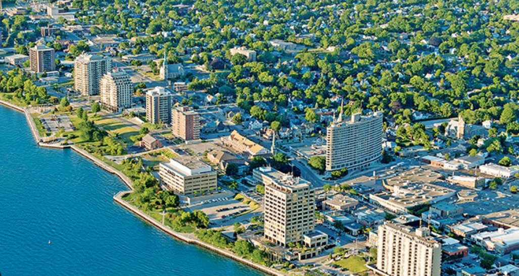 Sarnia, Ontario Downtown area