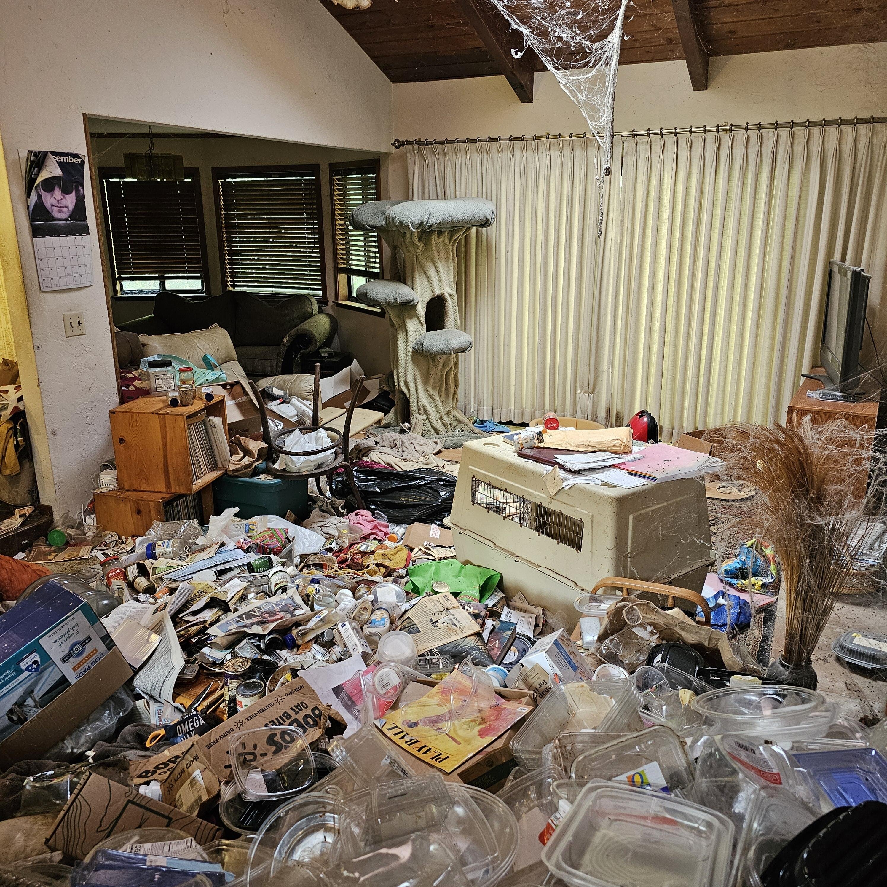 Hoarder Home In Calgary