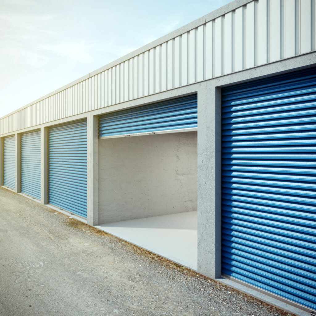self-storage units