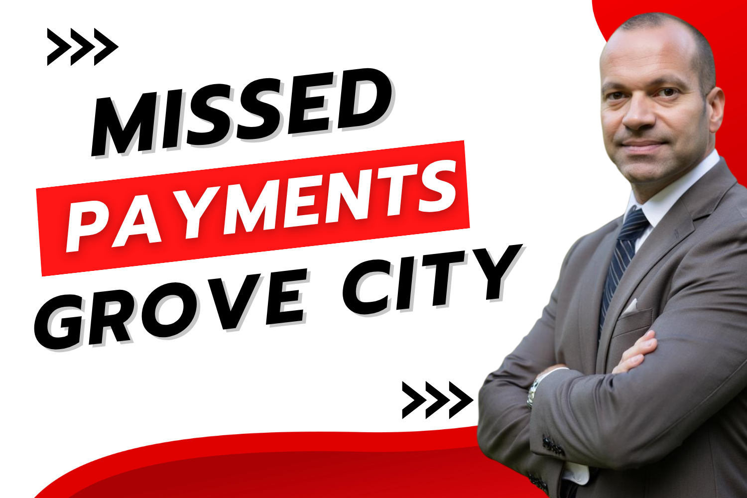 What happens after missed mortgage payments in Grove City Ohio