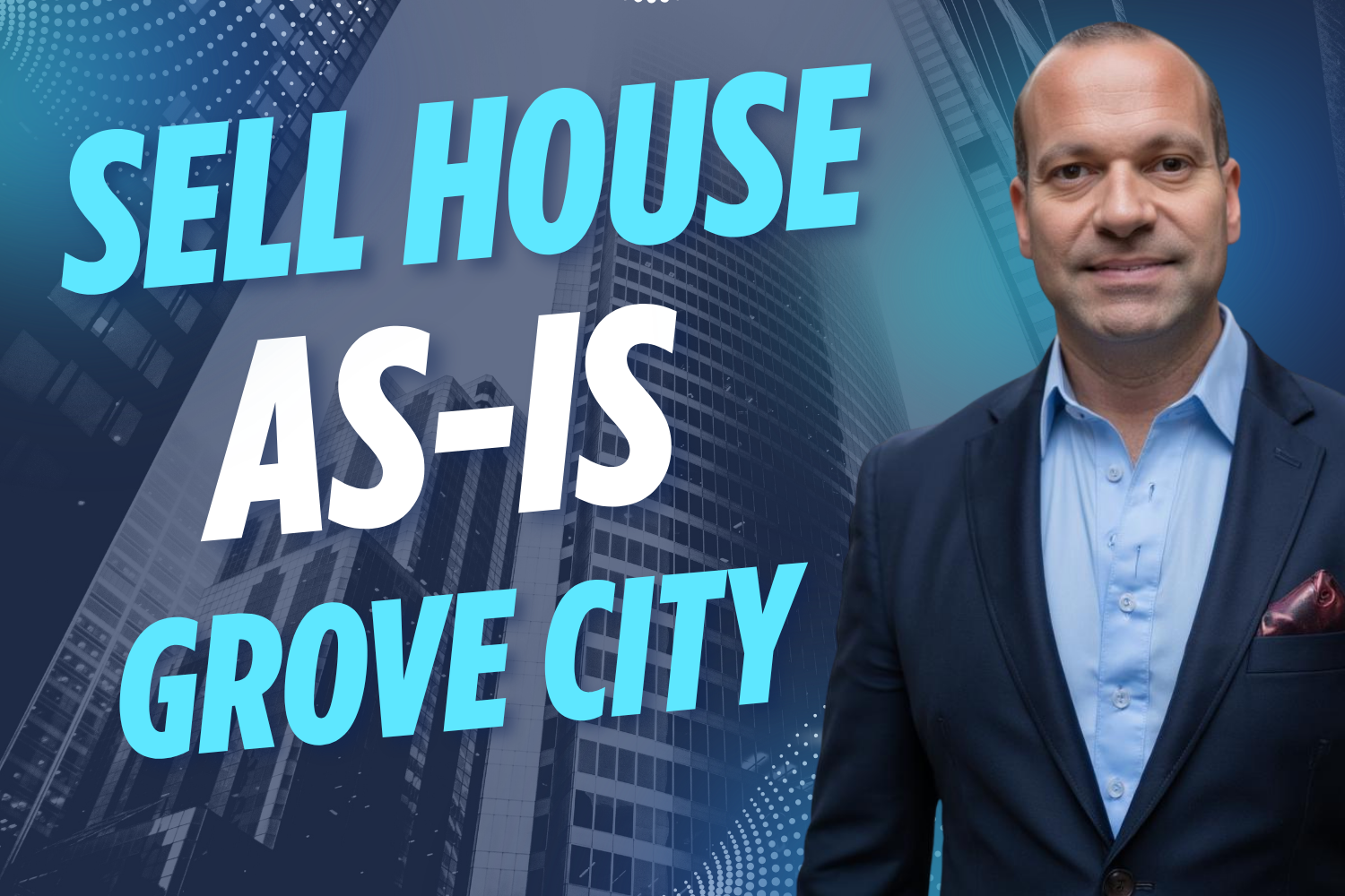 Sell your house as-is in Grove City Ohio without repairs or cleaning