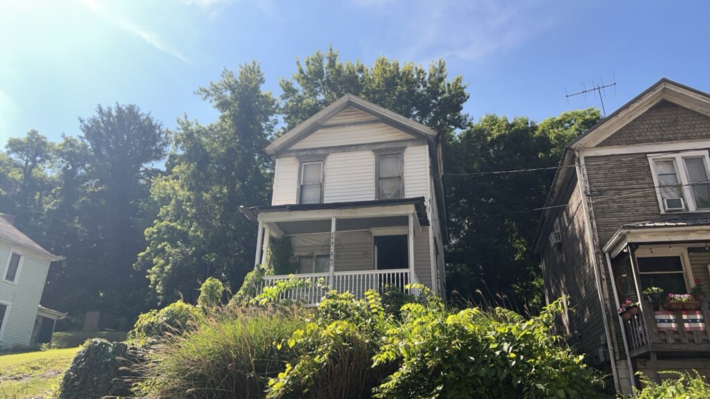Inherited house in Whitehall Ohio with family belongings and estate paperwork