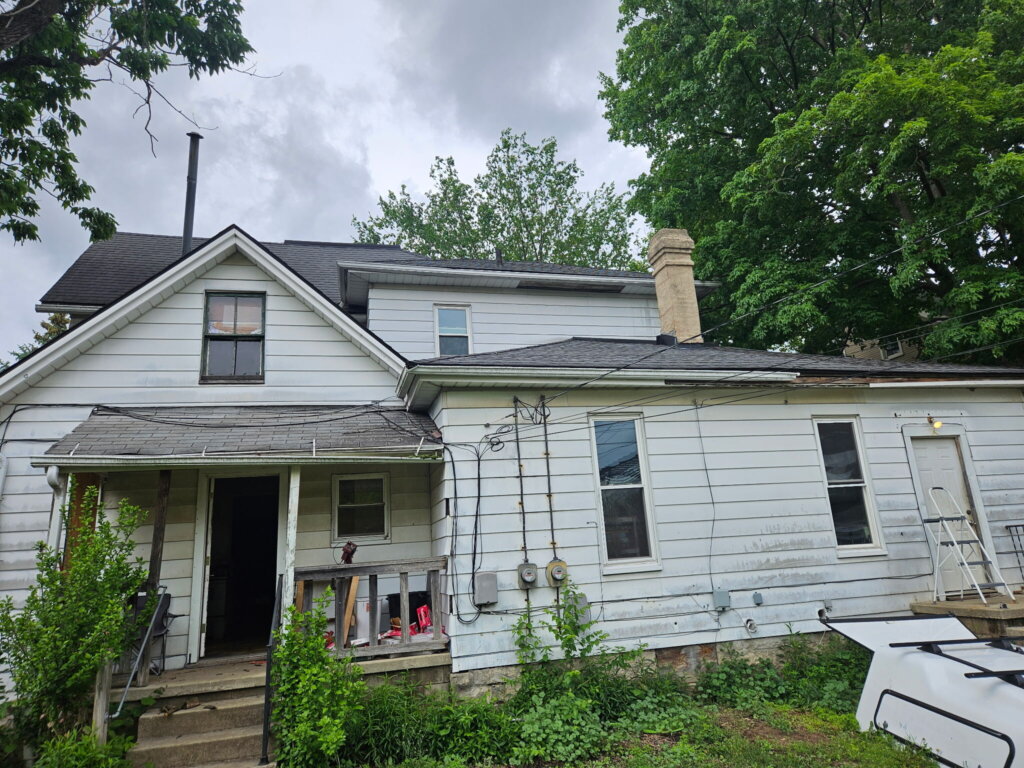 Mortgage payment statement and calendar in a Whitehall Ohio home after missed payments