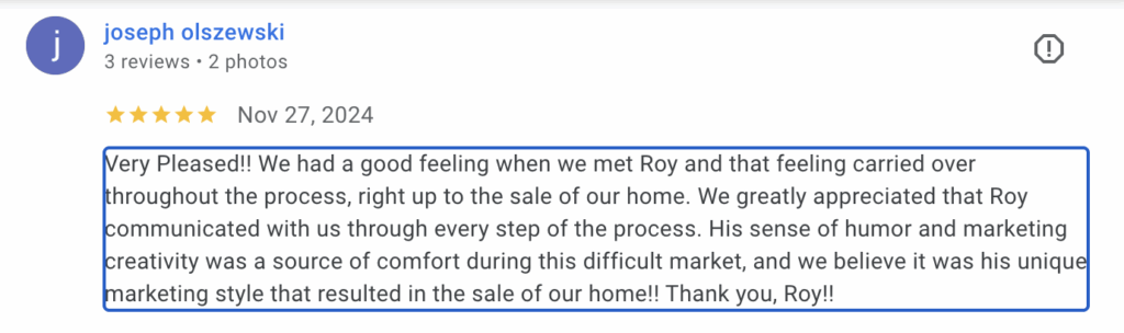 Joseph Olszewski Review