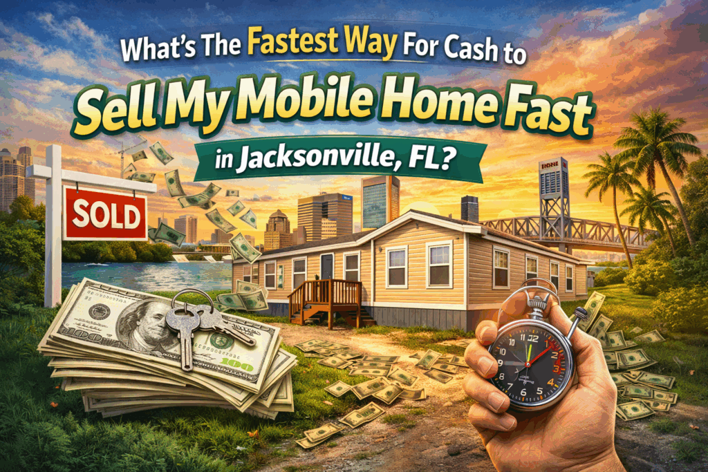 sell my mobile home fast in Jacksonville, FL