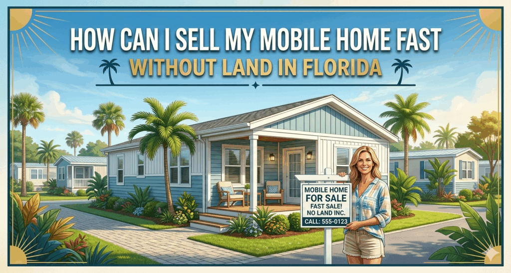 Sell My Mobile Home Fast Without Land In Florida