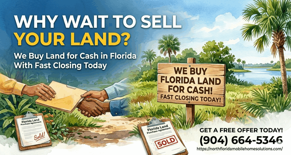 We Buy Land for Cash in Florida