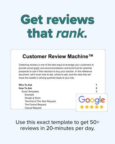 Customer Review Machine