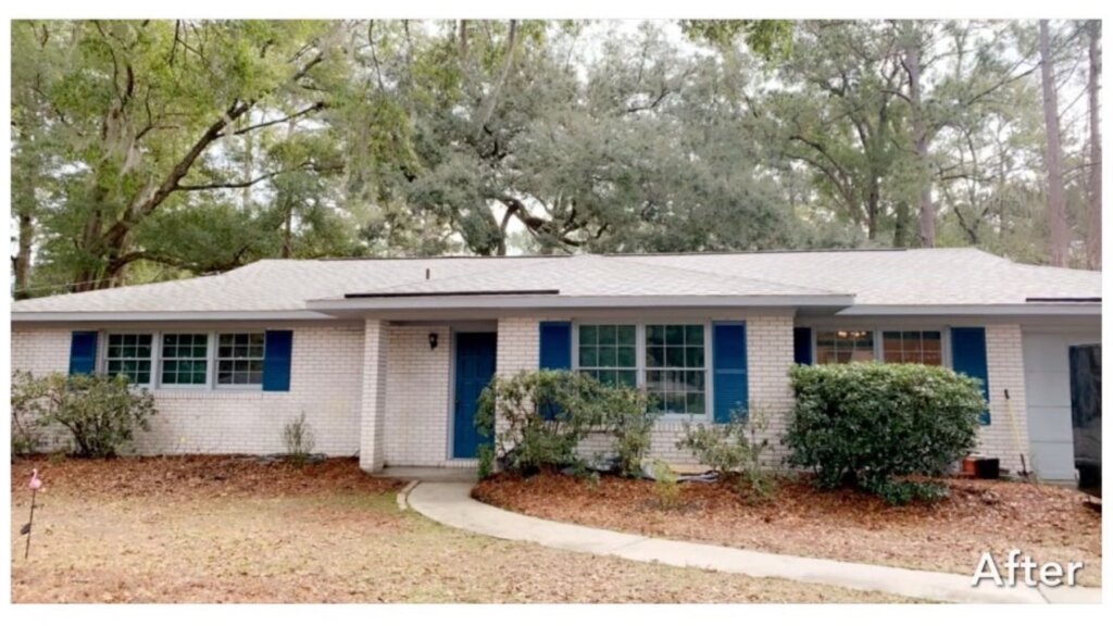 see the difference a professional roof wash makes Guardian Exterior Services