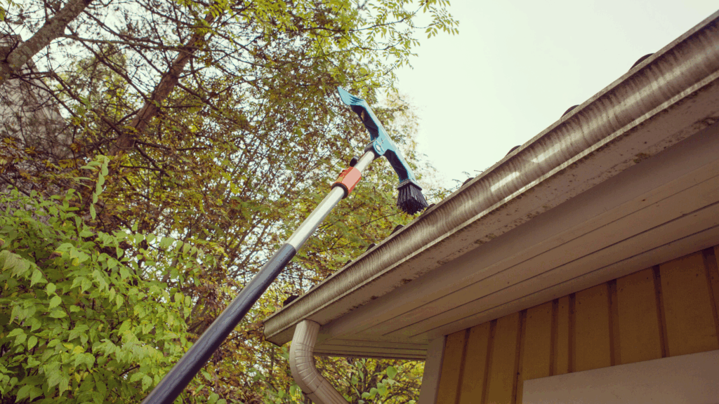 Gutter cleaning and Brightening to protect your home