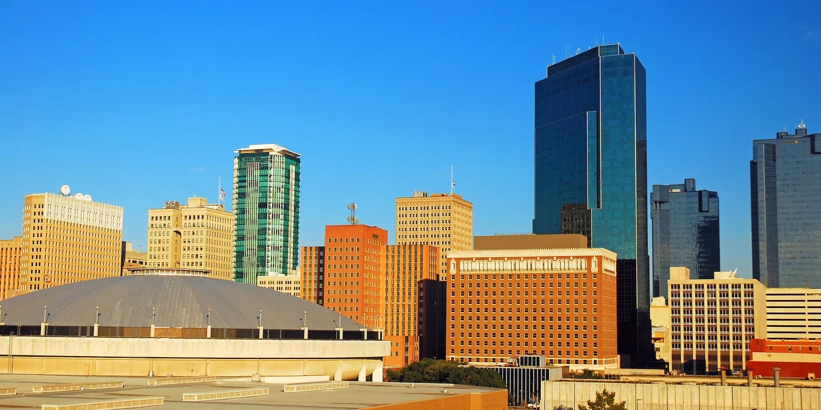Image of Fort Worth Texas city skyline