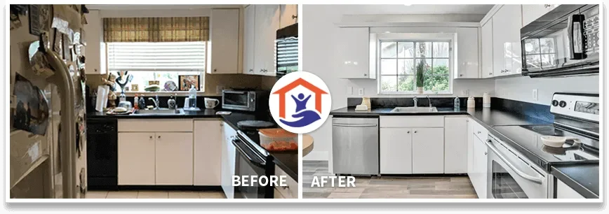 house renovation before and after example