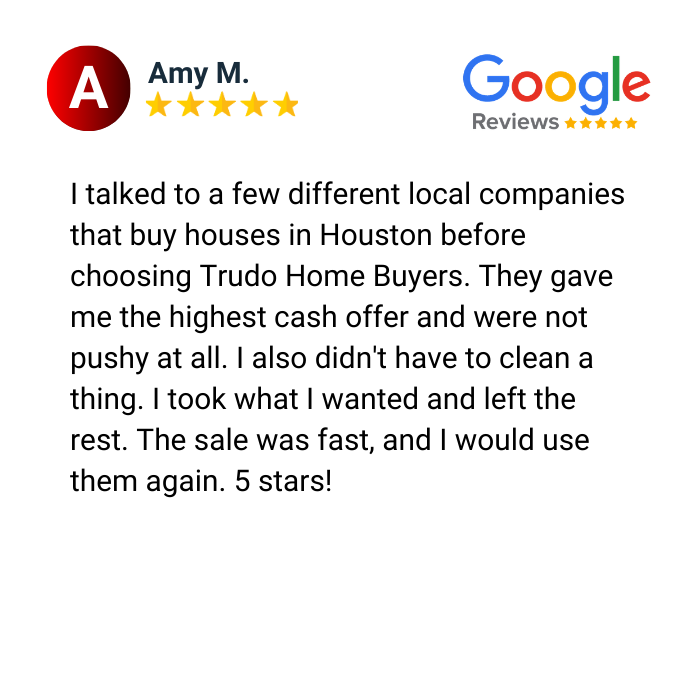 Sell Your House No Repairs Needed Houston