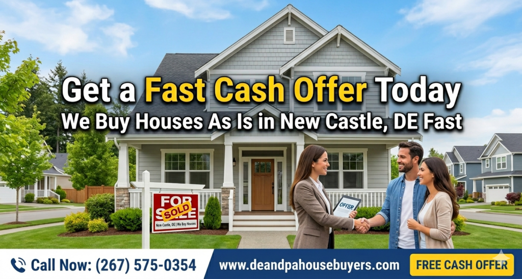 We Buy Houses As Is in New Castle, DE Fast
