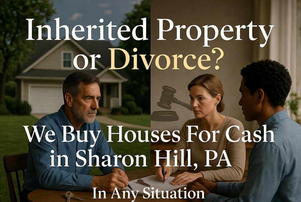 We Buy Houses For Cash in Sharon Hill, PA, in Any Situation