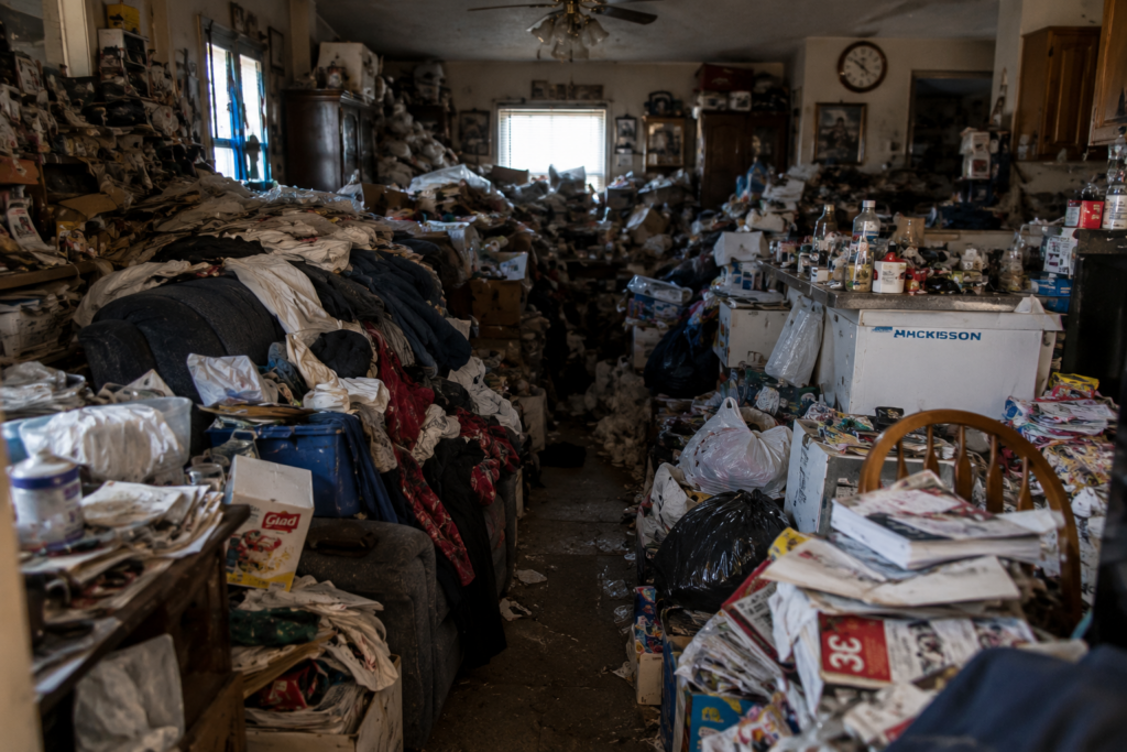 No need to clean out the house