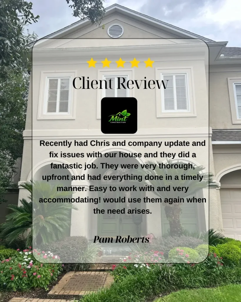 home remodel done on time and in budget in Texas