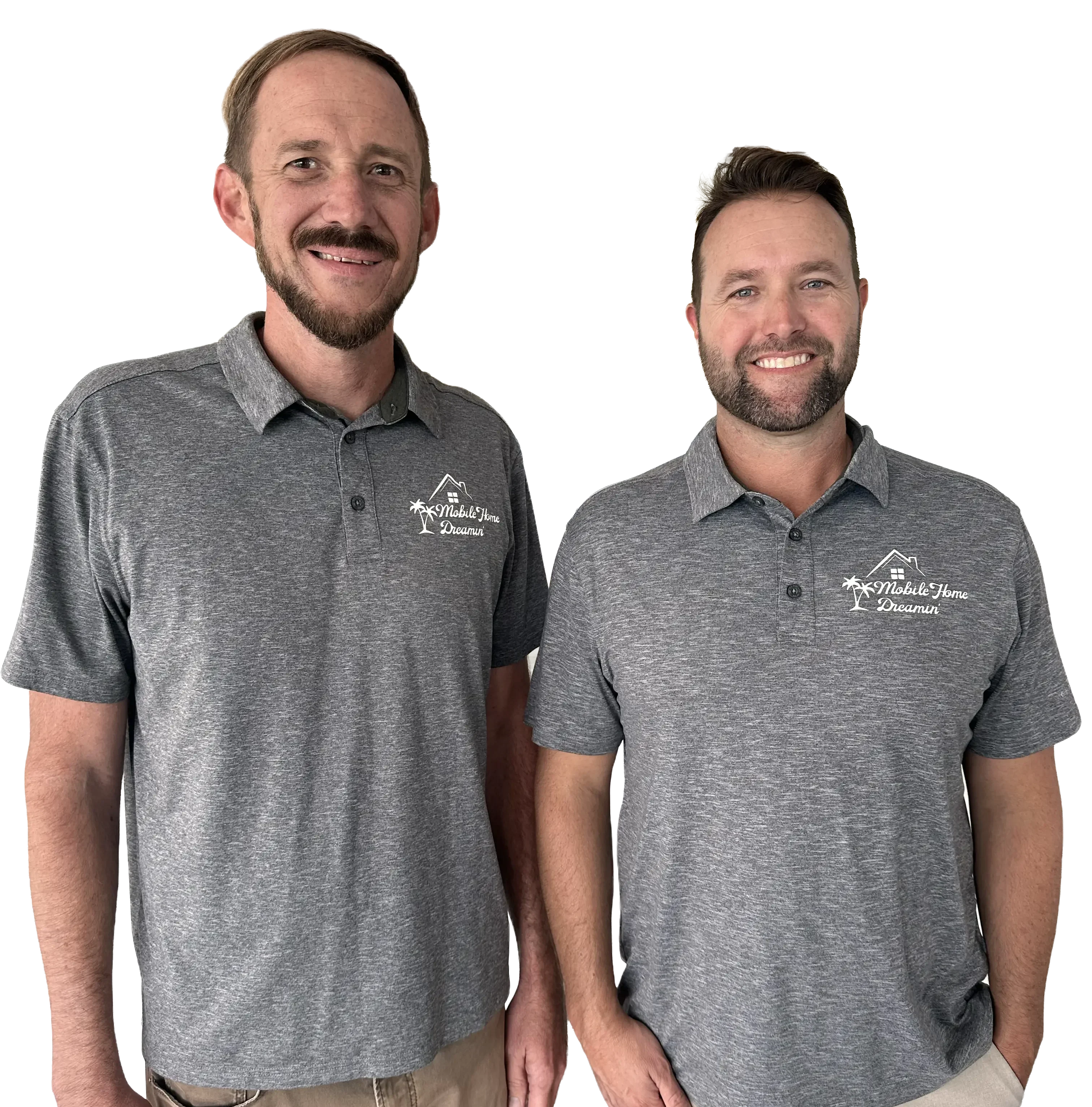 Jeff and Mike with Mobile Home Dreamin
