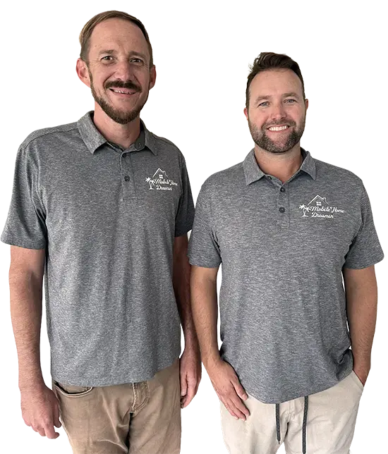 Jeff and Mike with Mobile Home Dreamin